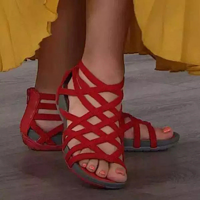 Haley | Sandales D'été Tendance Pour Femme | Blanc