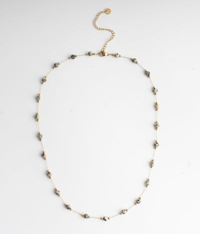 Sophia – Collier – Pierre naturelle – Acier inoxydable