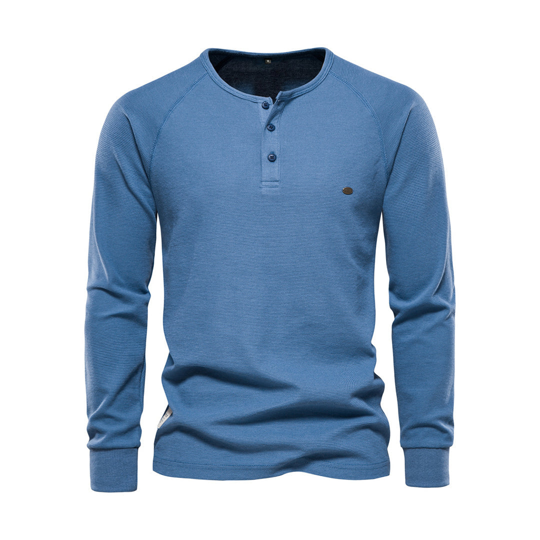 Fabien | T-shirt à Manches Longues pour Homme | Henley