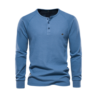 Fabien | T-shirt à Manches Longues pour Homme | Henley