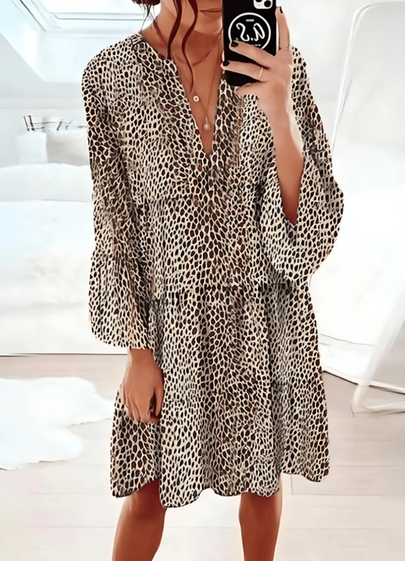 Rahila |  Robe D'été Décontractée Pour Femmes | Midi