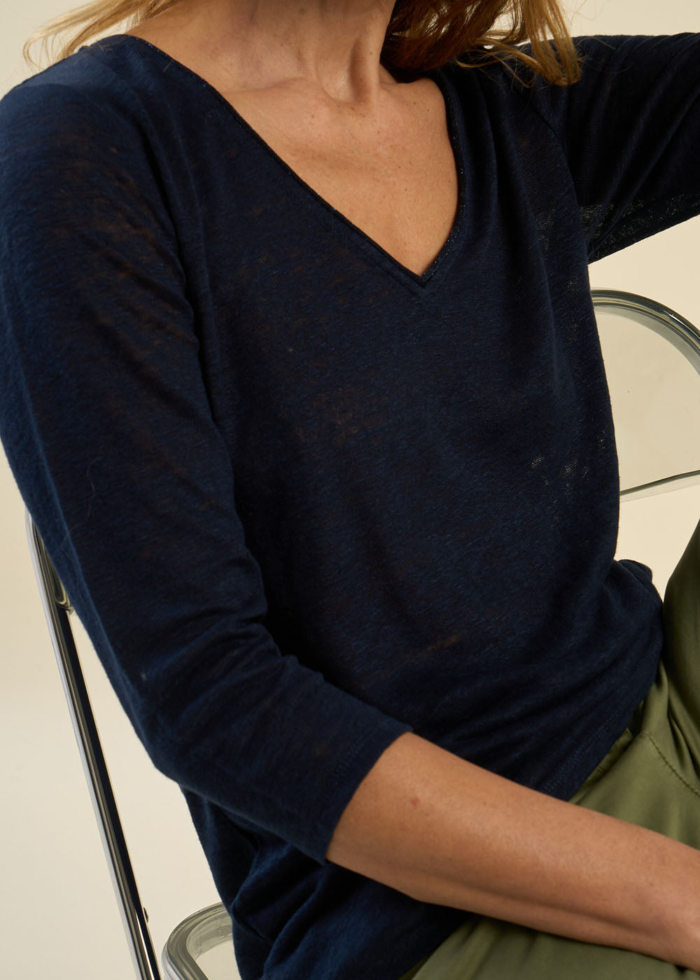 Tee-shirt en lin