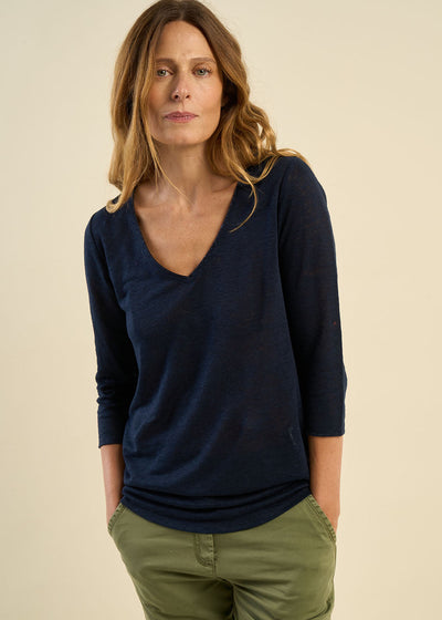 Tee-shirt en lin