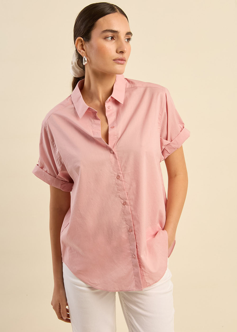 Chemise à manches courtes