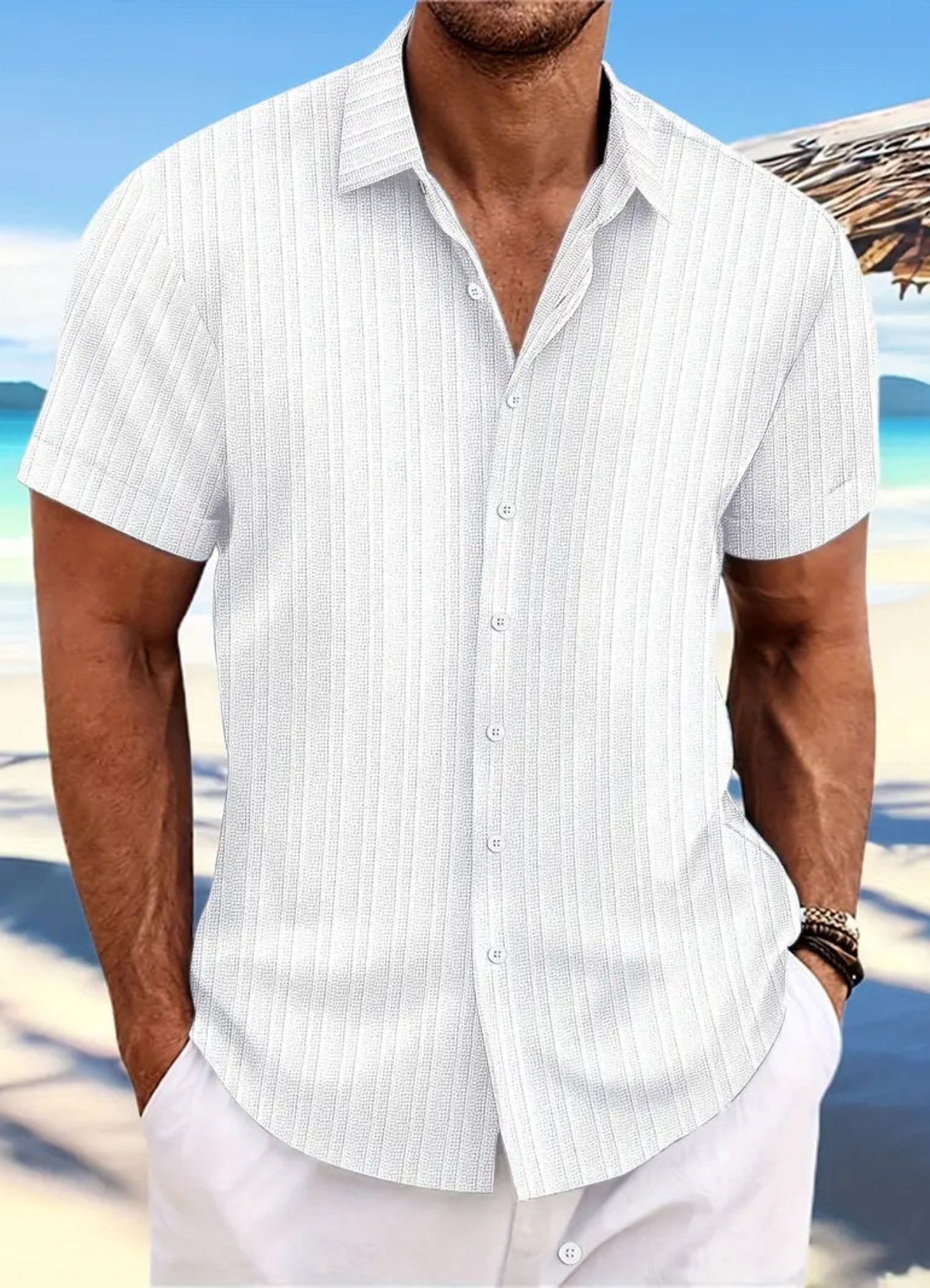 Kaiden | Chemise Décontractée Pour Hommes | Tendance