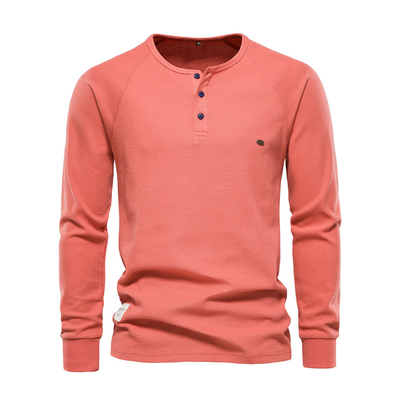 Fabien | T-shirt à Manches Longues pour Homme | Henley