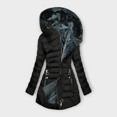 Kori – Manteau Douillet Doublé en Fourrure