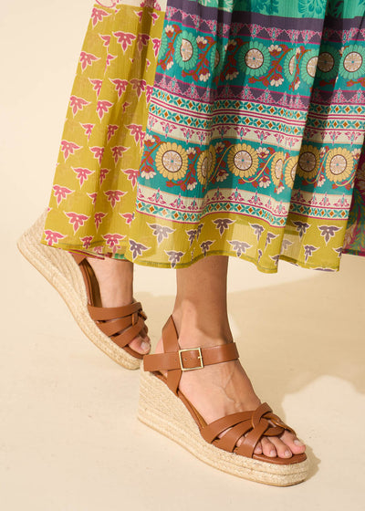 Sandales en cuir