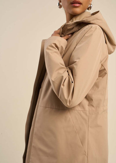 Parka longue déperlante