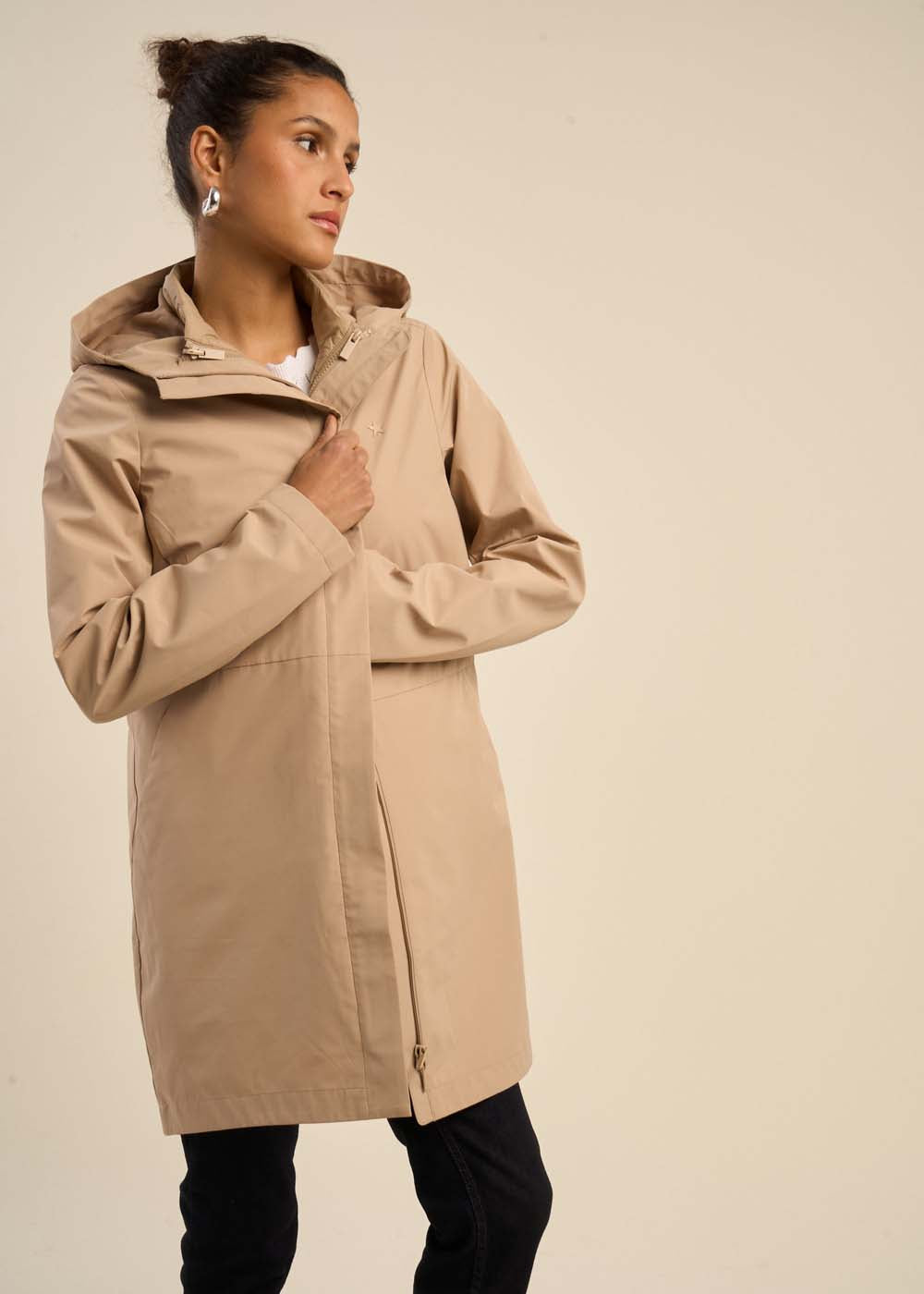 Parka longue déperlante