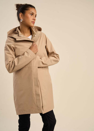 Parka longue déperlante