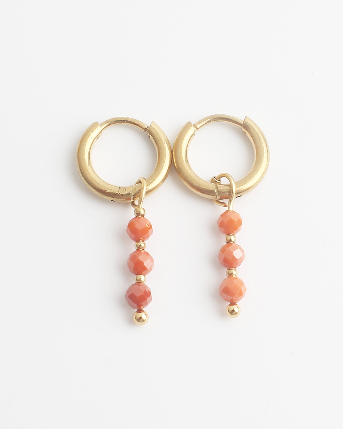 Mon Chéri – Boucles d’oreilles – Pierre naturelle – Acier inoxydable