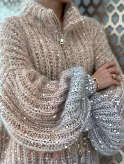 Aimee | Pull à paillettes pour femmes | Chaud