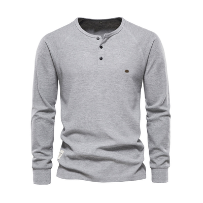 Fabien | T-shirt à Manches Longues pour Homme | Henley
