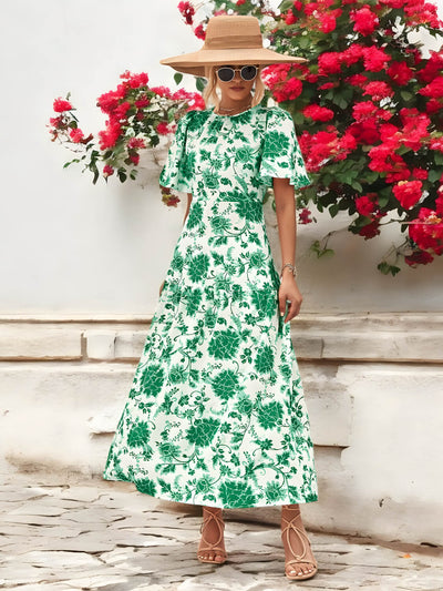 Monique - Robe d'été dos nu avec armatures
