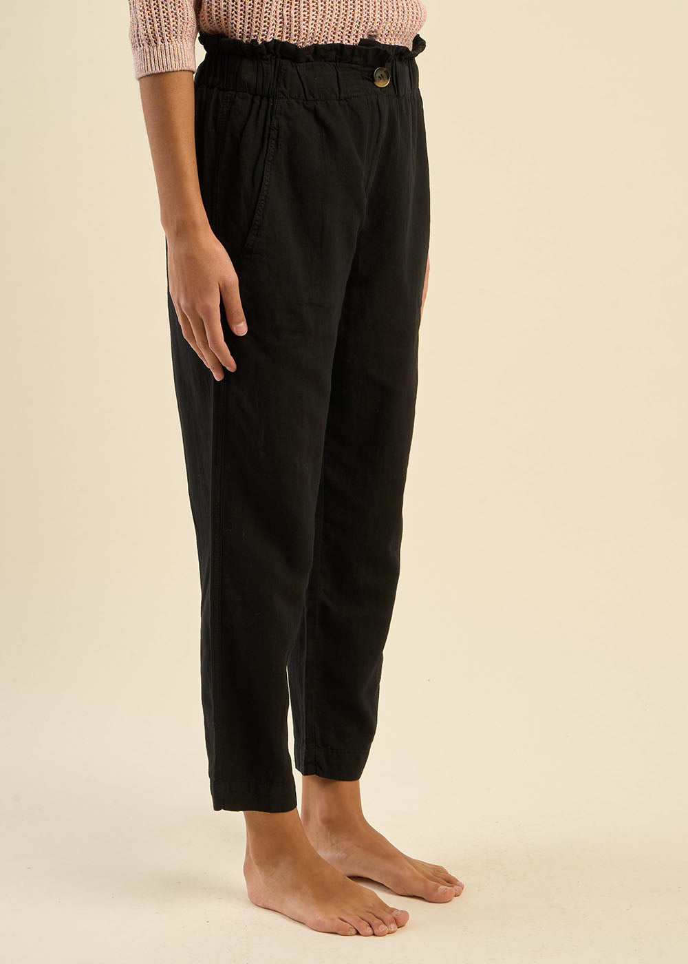 Pantalon slouchy 7/8
