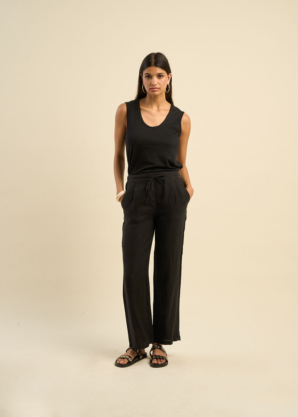 Pantalon en lin