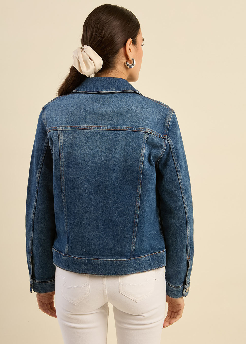 Veste en jean denim