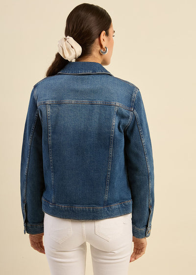 Veste en jean denim