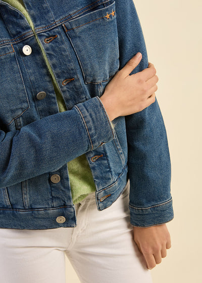 Veste en jean denim