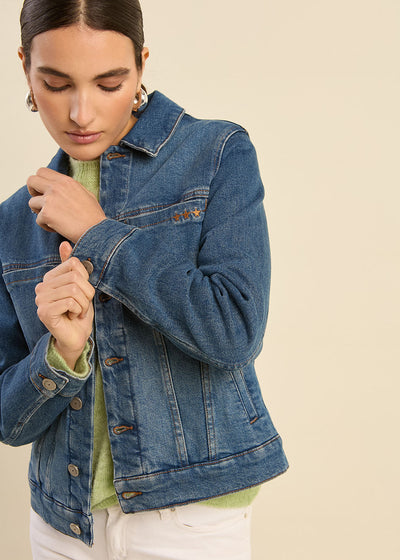 Veste en jean denim