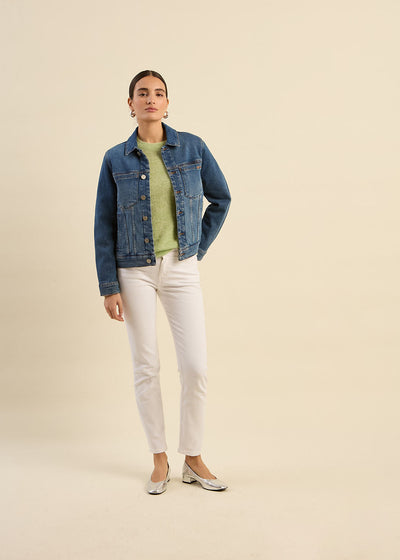 Veste en jean denim
