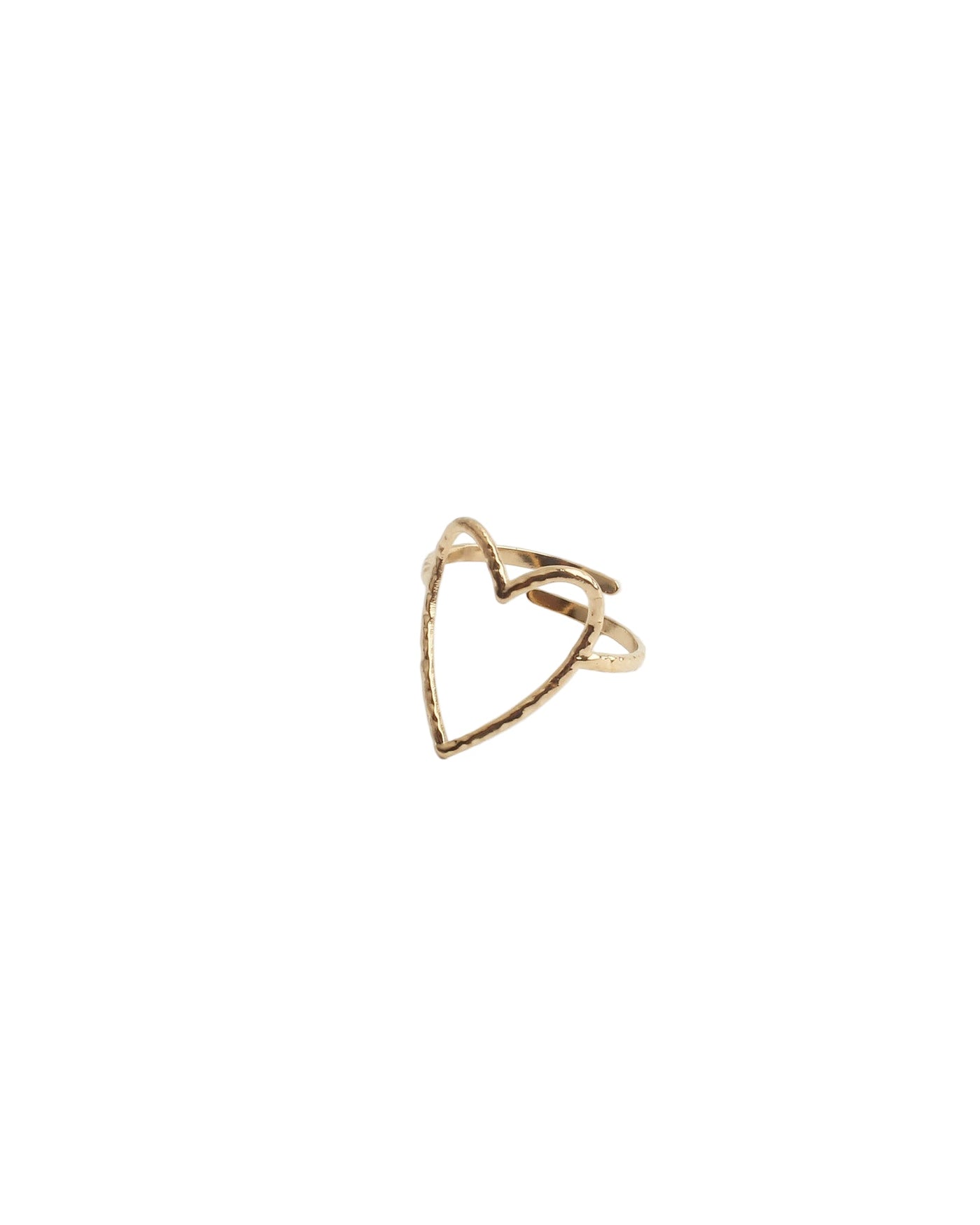 Amoureux – Bague – Acier inoxydable – Ajustable