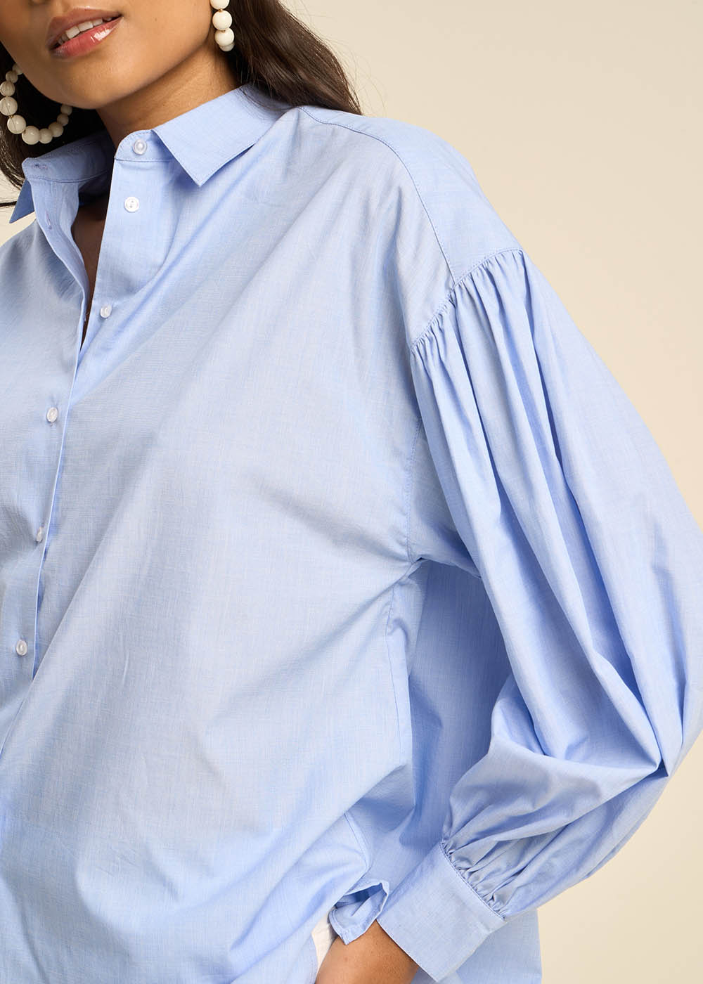 Chemise à coupe ample