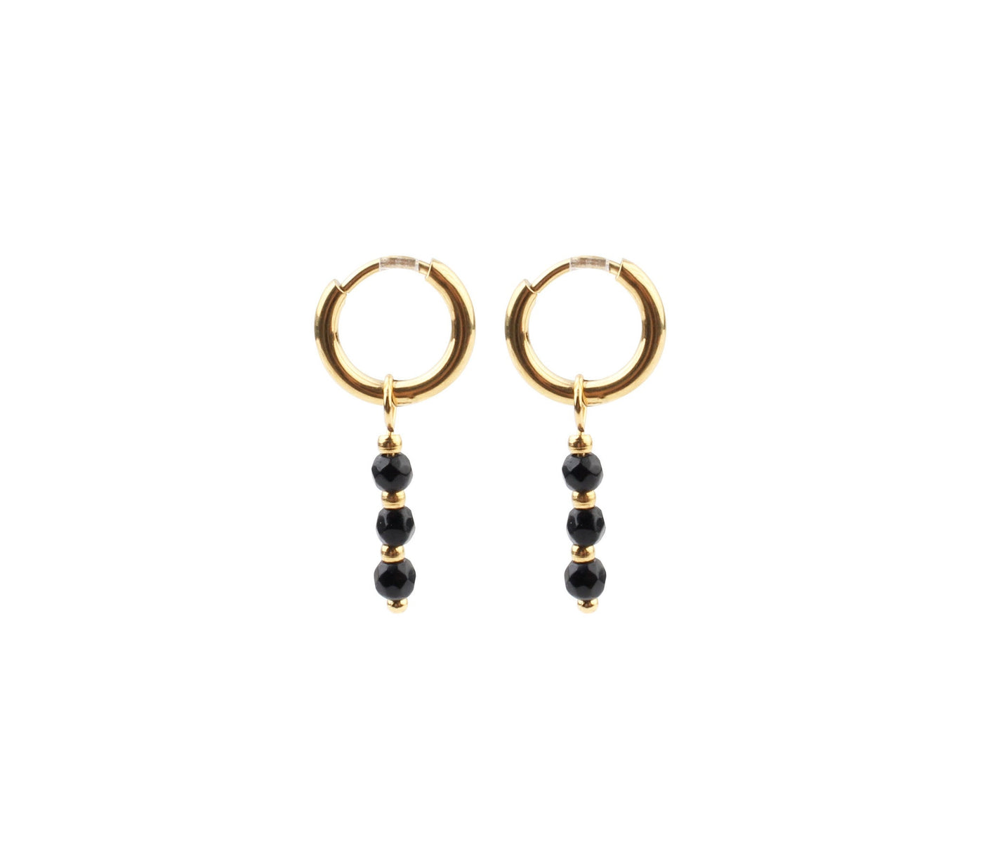 Mon Chéri – Boucles d’oreilles – Pierre naturelle – Acier inoxydable