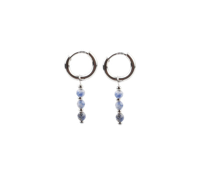 Mon Chéri – Boucles d’oreilles – Pierre naturelle – Acier inoxydable