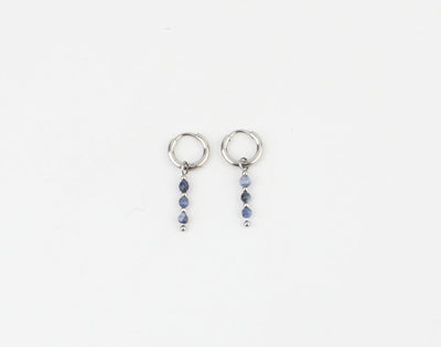 Mon Chéri – Boucles d’oreilles – Pierre naturelle – Acier inoxydable