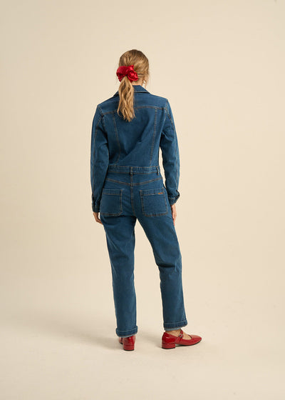 Combi-pantalon en jean