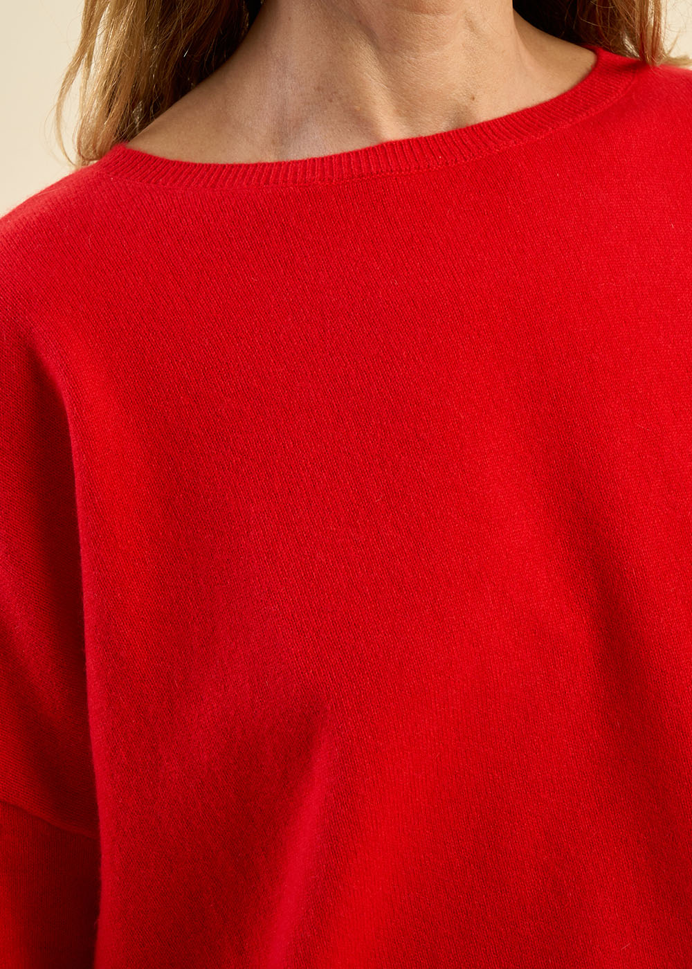 Pull col bateau 100% cachemire