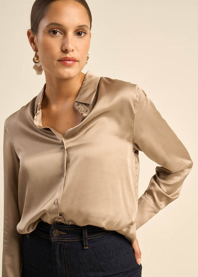 Chemise soyeuse
