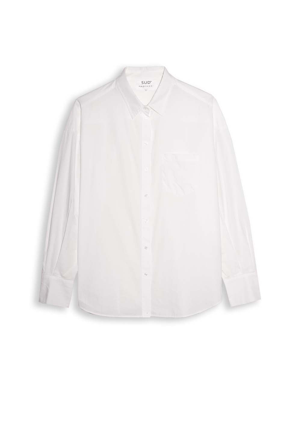 Chemise ample en coton