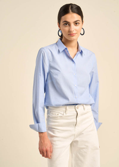 Chemise cintrée à manches longues