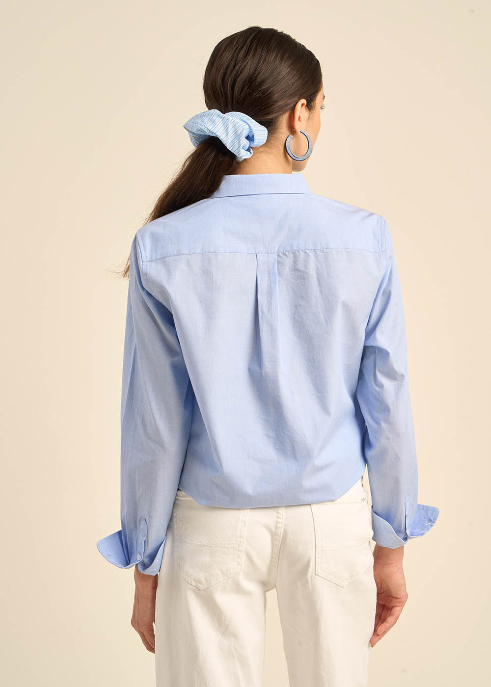 Chemise cintrée à manches longues