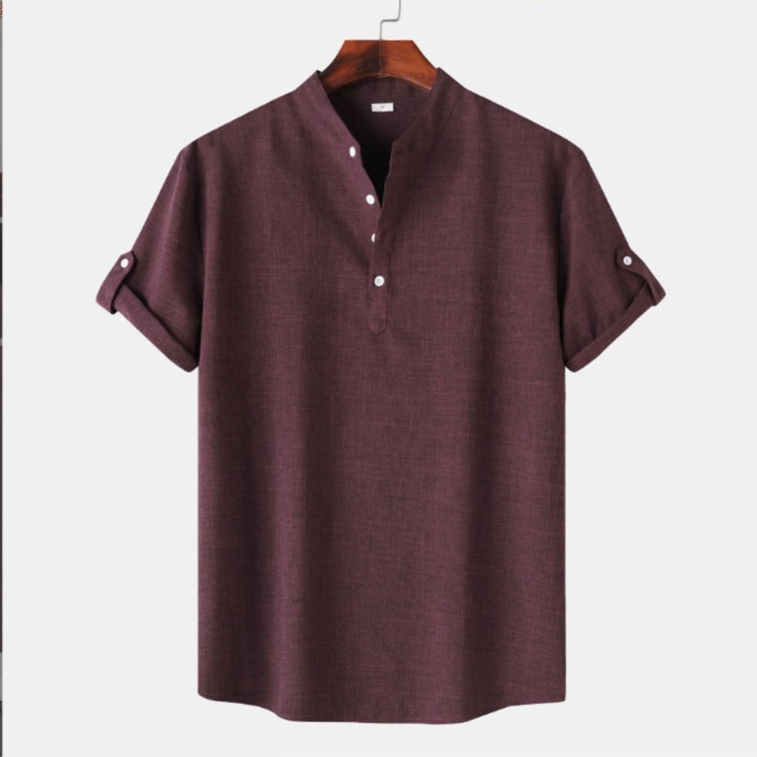 Wyatt | Chemise Manche Courte Pour Hommes | Tendance