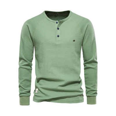 Fabien | T-shirt à Manches Longues pour Homme | Henley