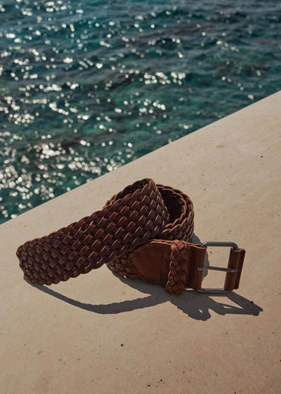 Ceinture tressée