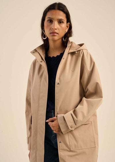 Parka déperlante à capuche