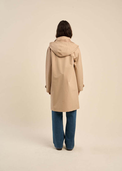 Parka déperlante à capuche