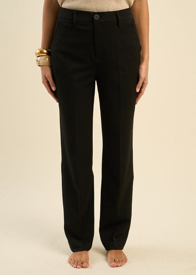 Pantalon de costume à taille haute