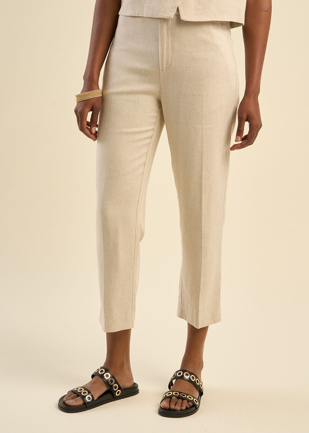 Pantalon carotte 7/8ème