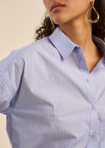 Chemise boyfriend à rayures