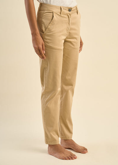 Pantalon chino taille basse