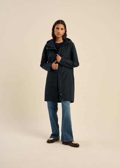 parka déperlante à zip