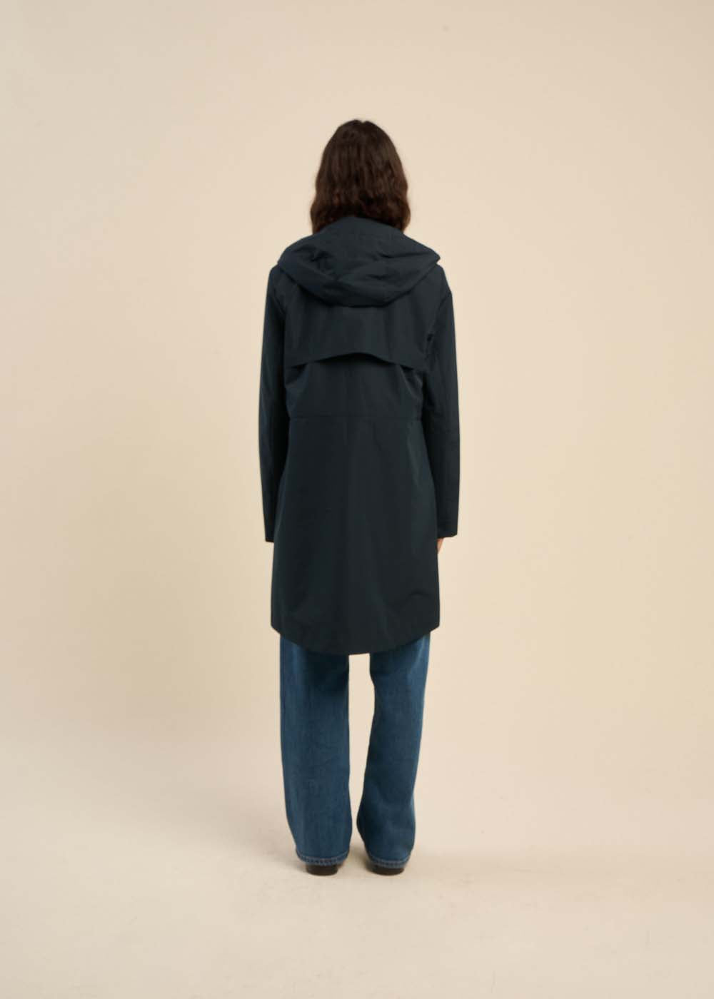 parka déperlante à zip
