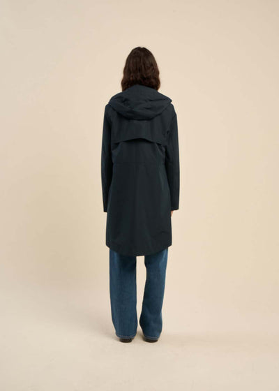 parka déperlante à zip