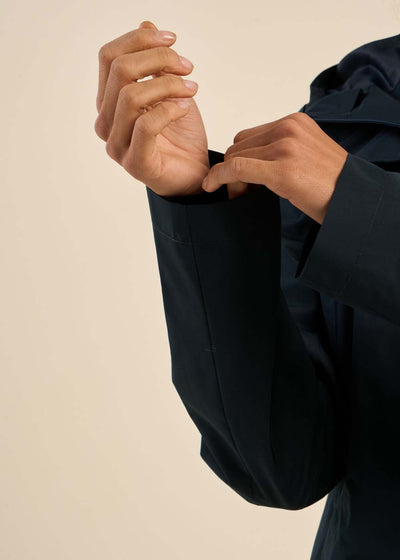 parka déperlante à zip